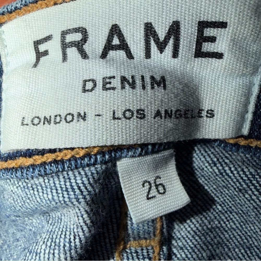 Frame Le High Straight Jeans Size 26 - Picture 5 of 6